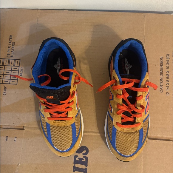 New Balance 990V5 Sneakers Big Kids Size 6 Extra Wide Brown Workwear GC990WC5 - Picture 5 of 6